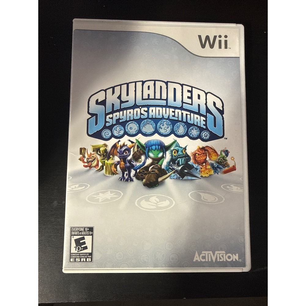Skylanders Spyros Adventure Nintendo Wii Game Activision